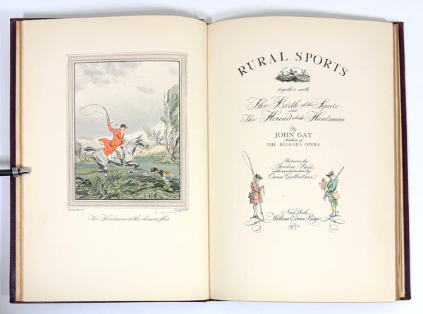 Rural Sports, John Gay. Deluxe Limited Edition, Signed by Gordon Ross.