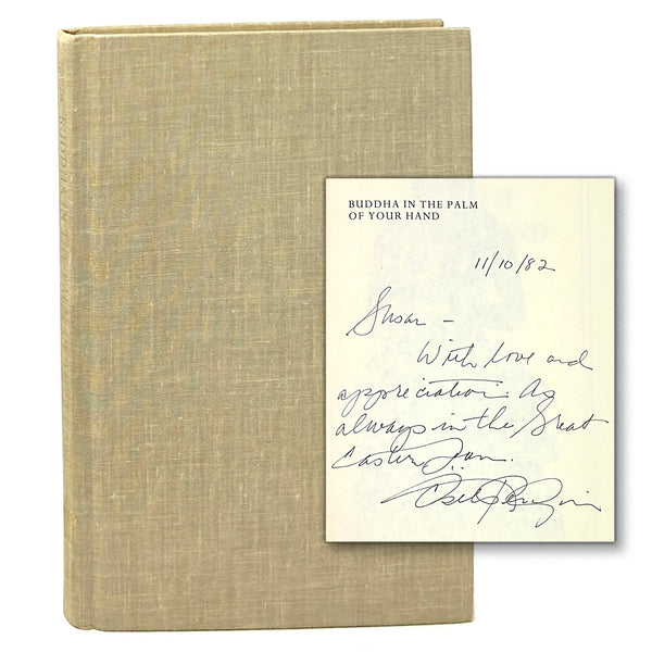 Buddha in Palm of Your Hand, Ösel Tendzin. Signed & Inscribed First Edition.