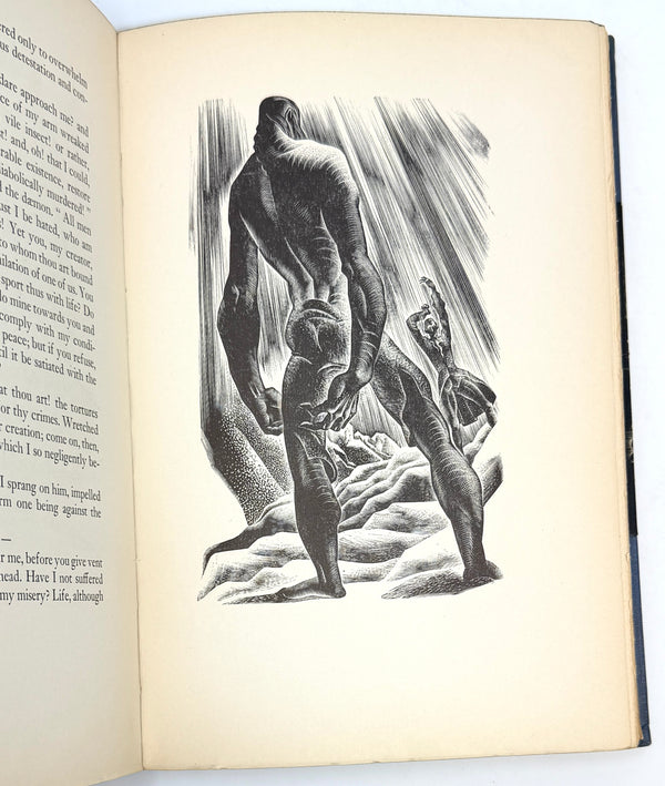 Frankenstein, Mary Shelley. Illustrated by Lynd Ward. First Edition Thus.