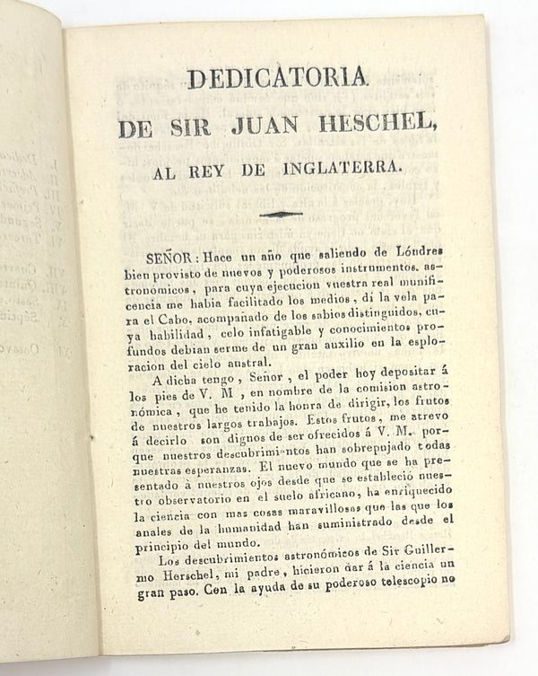The Moon Hoax, after Richard Adams Locke. Early Spanish Edition ~ 1837