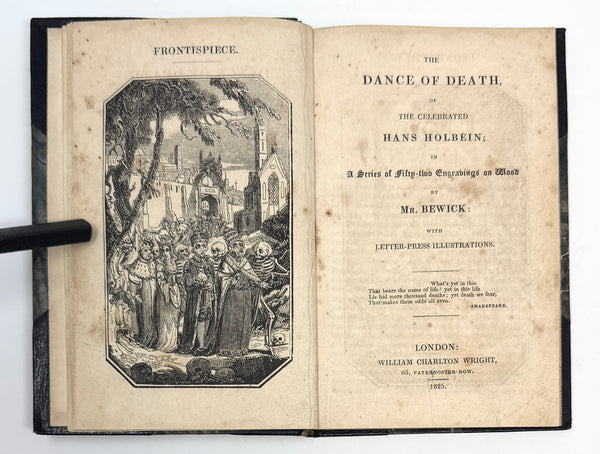 The Dance of Death, Hans Holbein. 1825 Edition.