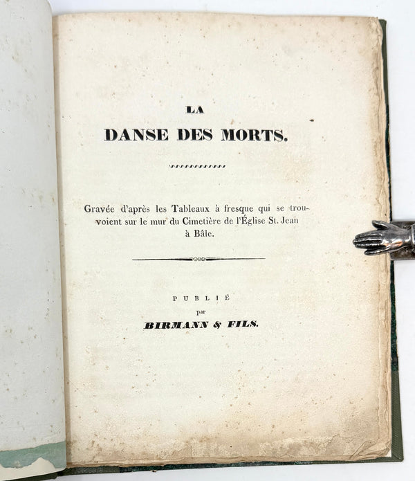La Danse des Morts (The Basel Dance of Death), Matthäus Merian. c. 1830.