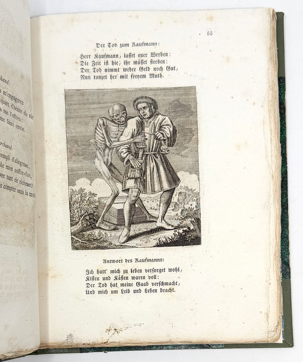 La Danse des Morts (The Basel Dance of Death), Matthäus Merian. c. 1830.