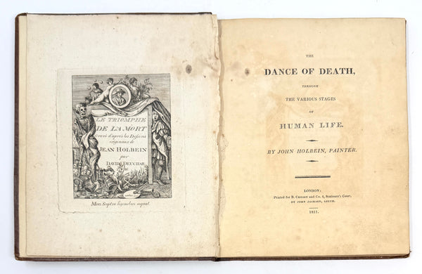 The Dance of Death, Hans Holbein. 1811 Edition. Etchings by David Deuchar.