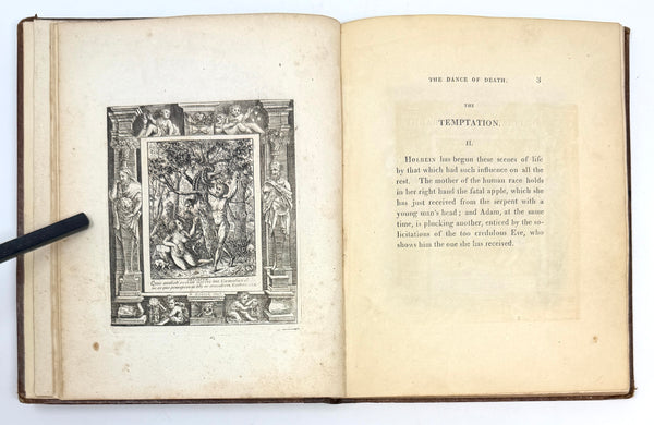 The Dance of Death, Hans Holbein. 1811 Edition. Etchings by David Deuchar.