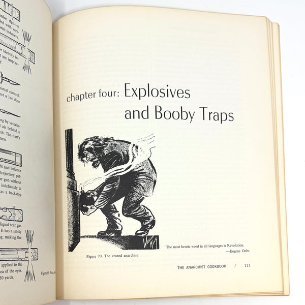 The Anarchist Cookbook, William Powell. First Paperback Edition, Second Printing.