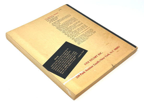 The Anarchist Cookbook, William Powell. First Paperback Edition, Second Printing.