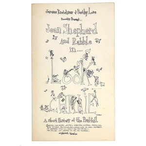 Look Charlie, Jean Shepherd. 1958 Program. Shel Silverstein Illustrations.