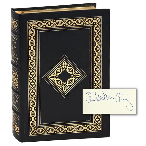 Zen and the Art of Motorcycle Maintenance, Robert Pirsig. Signed Easton Press Edition.