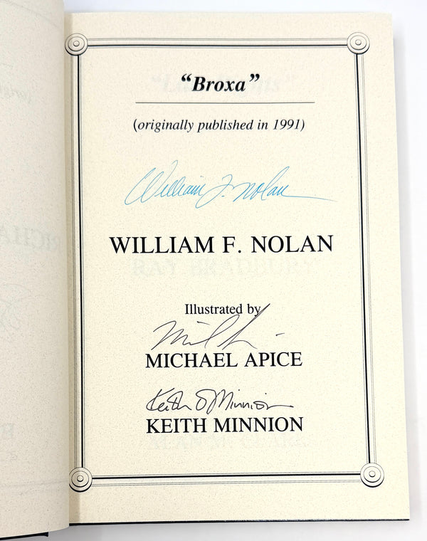 Legacies, Stephen King et al. Signed Limited Edition, Publisher's Copy.