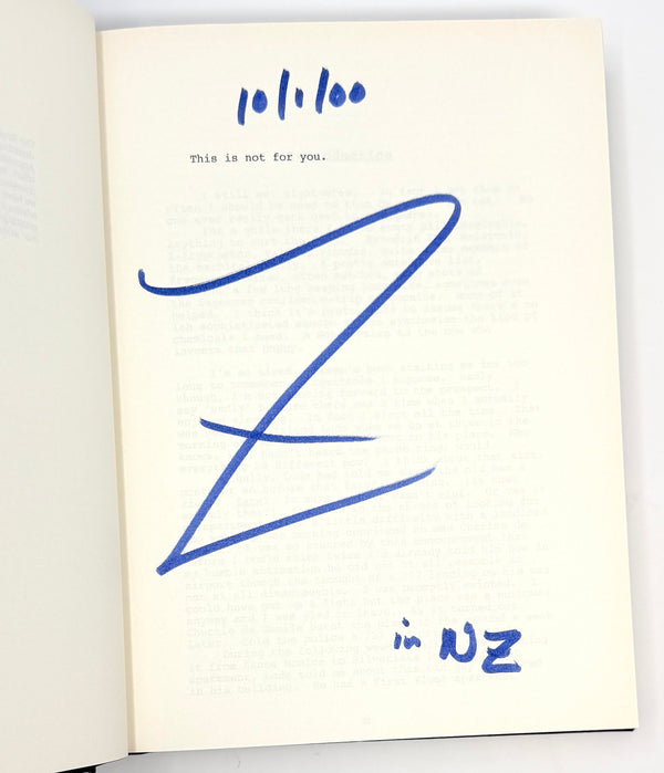 House of Leaves, Mark Z. Danielewski. Signed First UK Edition, 1st Printing.