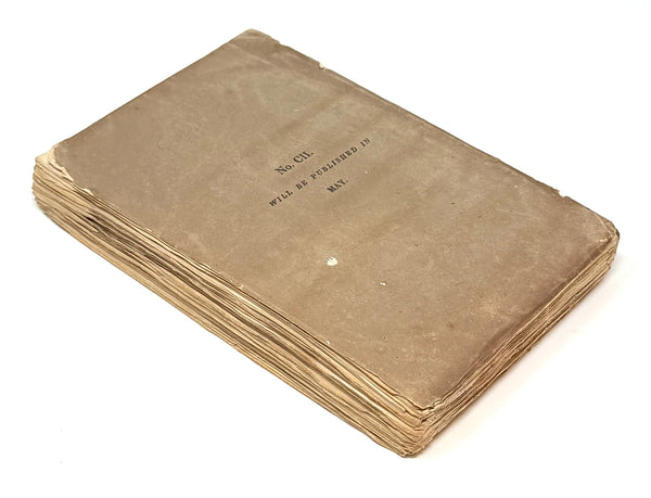 The Quarterly Review Vol. LI, No. CI. Featuring the First Printed Appearance of "Scientist"