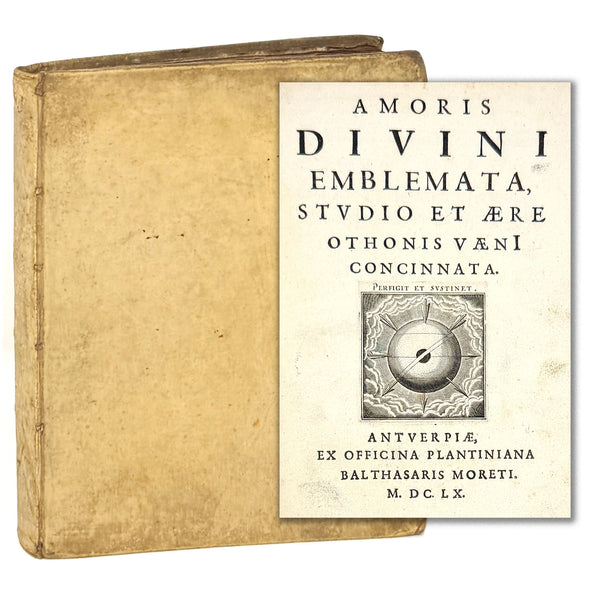 Amoris Divini Emblemata, Otto van Veen. Second Edition ~ 1660.