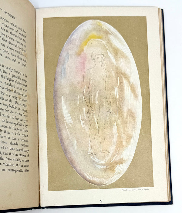Man Visible and Invisible, C.W. Leadbeater. First Edition.