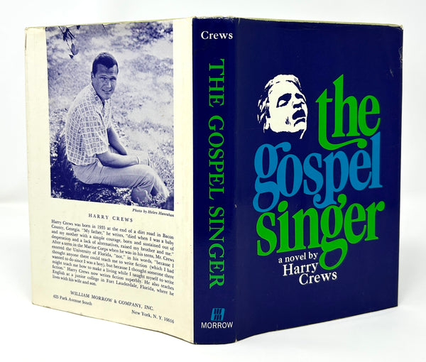 The Gospel Singer, Harry Crews. Inscribed First Edition.