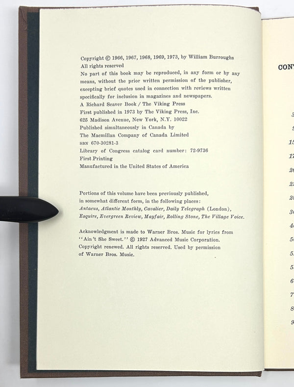 Exterminator! William S. Burroughs. First Edition.