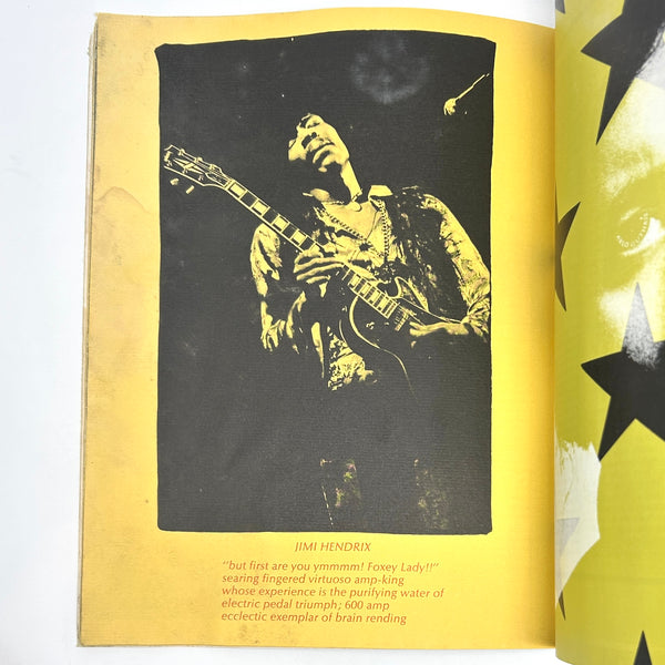 Original Woodstock Program w/ Ticket & Promotional Flyer ~ 1969