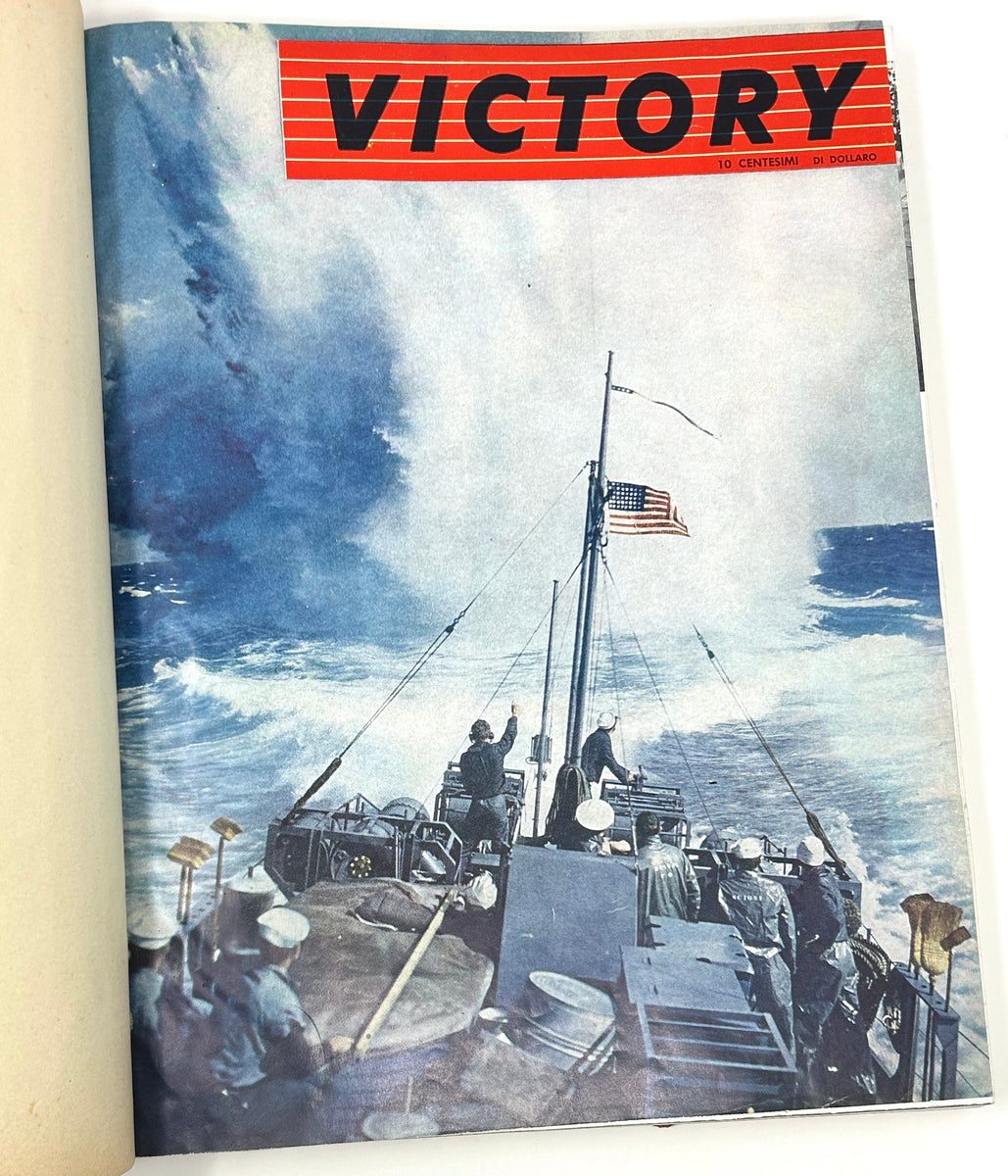 Victory Magazine ~ 8 Issues. Italian Edition. 1944-1945. – The Rare ...
