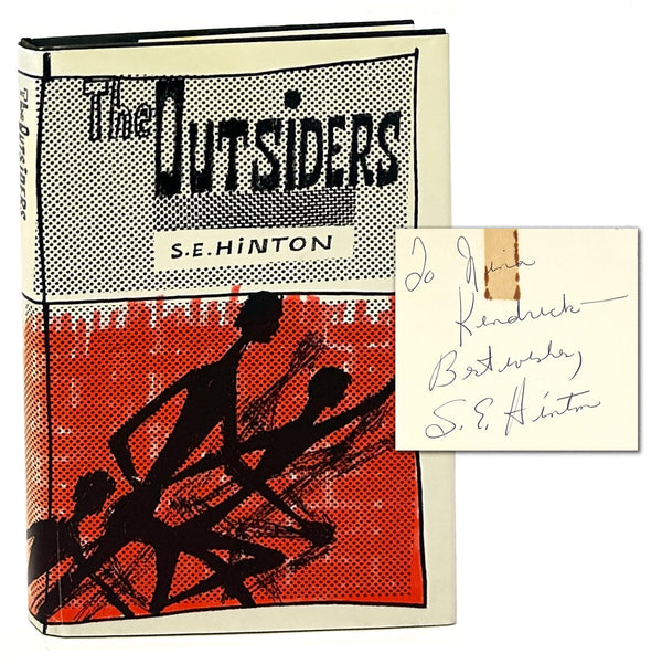 The Outsiders, S.E. Hinton. Signed & Inscribed First Edition, Sixth Printing.