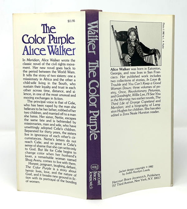 The Color Purple, Alice Walker. First Edition.
