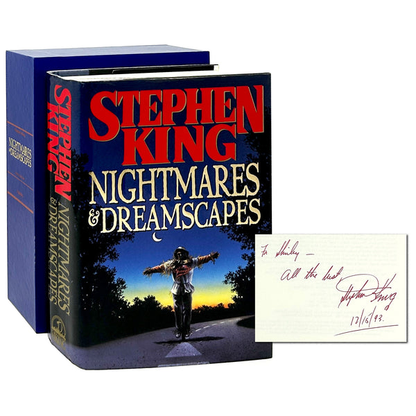 Nightmares & Dreamscapes, Stephen King. Signed & Inscribed First Edition.