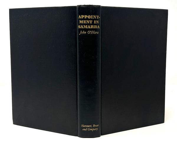 Appointment in Samarra, John O'Hara. First Edition.