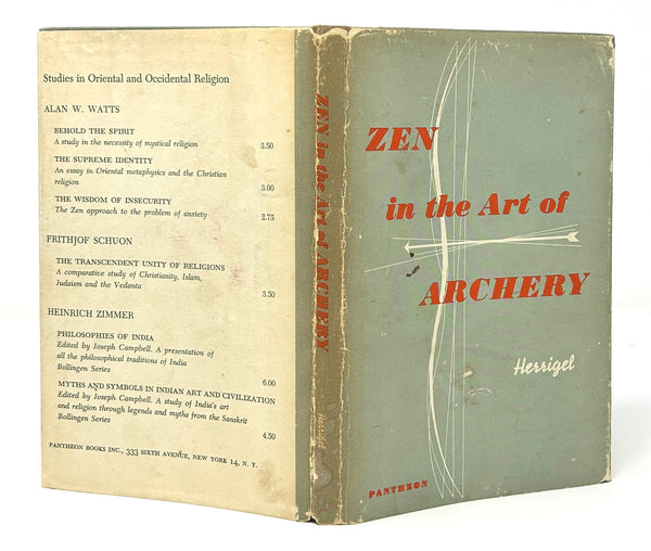 Zen in the Art of Archery, Eugen Herrigel. First American Edition.