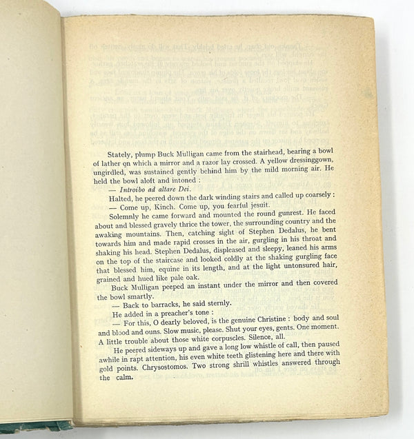 Ulysses, James Joyce. Ninth Printing.