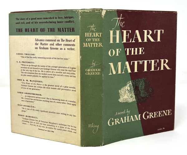The Heart of the Matter, Graham Greene. First American Edition.