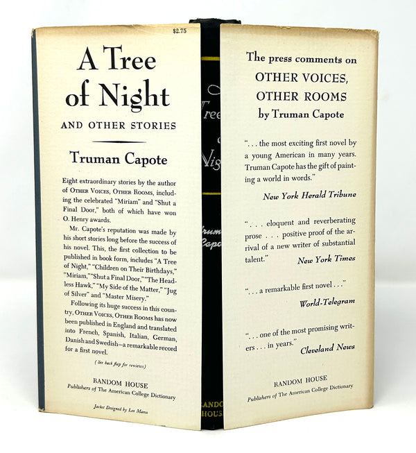 A Tree of Night and Other Stories, Truman Capote. First Edition.