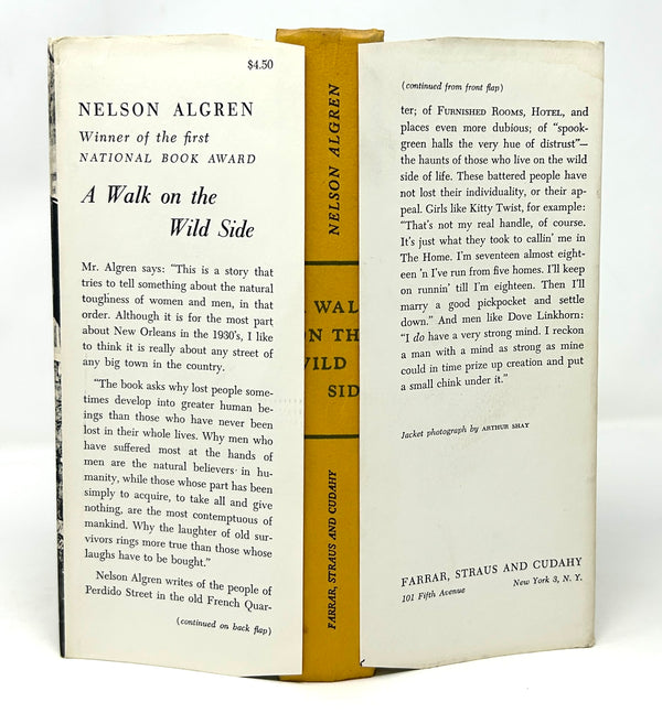A Walk on the Wild Side, Nelson Algren. First Edition.