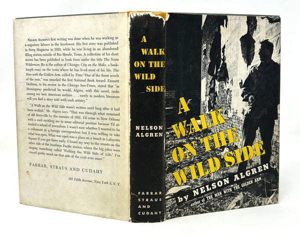 A Walk on the Wild Side, Nelson Algren. First Edition.