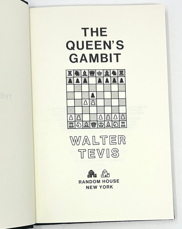 The Queen's Gambit, Walter Tevis. First Edition.