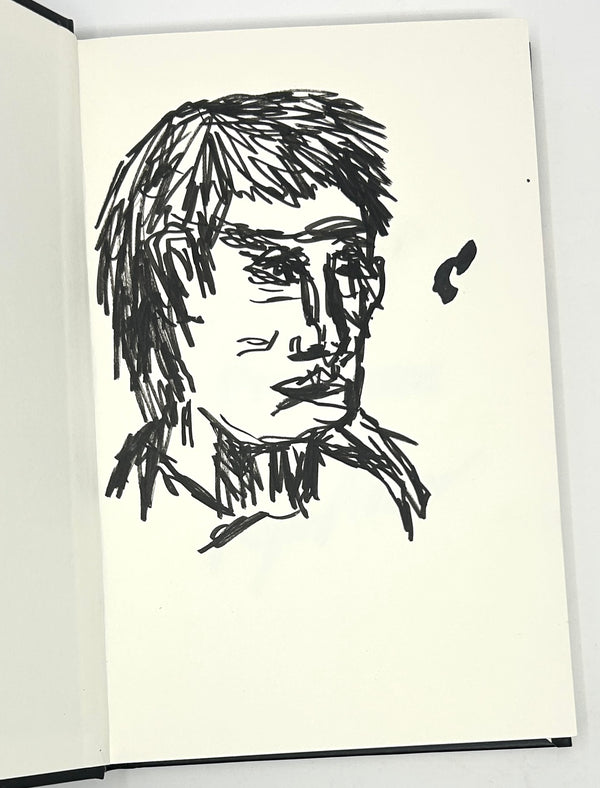 100 Problems, Ryan Adams. First Edition, Signed w/ Drawing + Bonus Art.