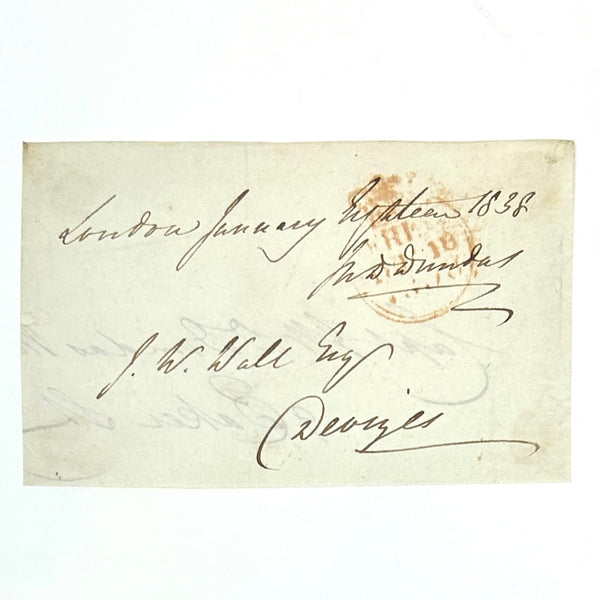 Admiral Sir James Dundas Signed Free Frank