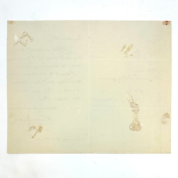 Thomas Cochrane, Lord Cochrane (later 10th Earl of Dundonald) - Autograph Letter Signed