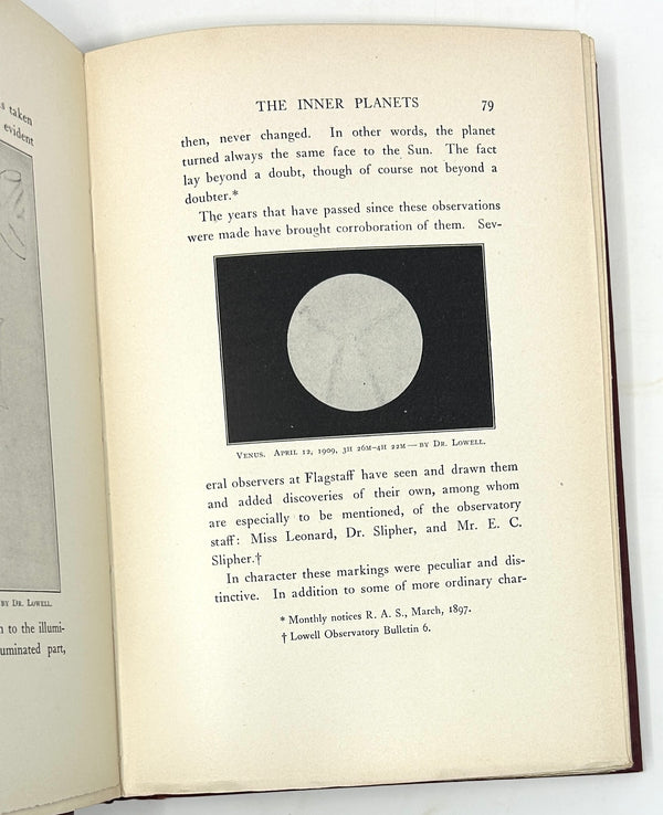 The Evolution of Worlds, Percival Lowell. First Edition, Second Printing.