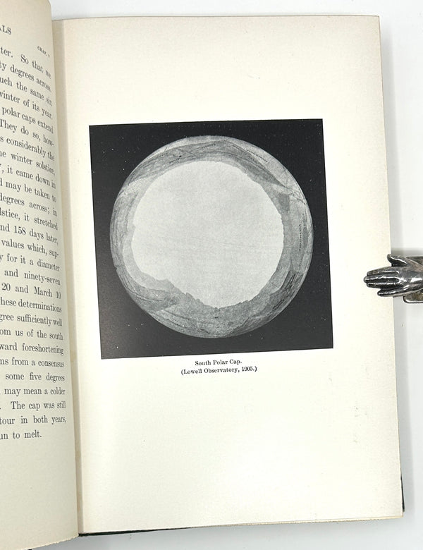 Mars and Its Canals, Percival Lowell. First Edition w/ Two Page Autograph Letter Signed