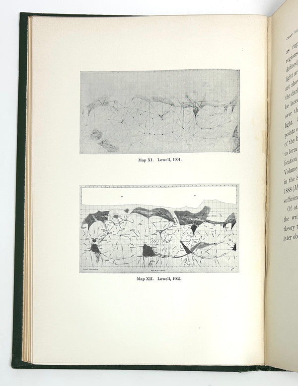 Mars and Its Canals, Percival Lowell. First Edition w/ Two Page Autograph Letter Signed