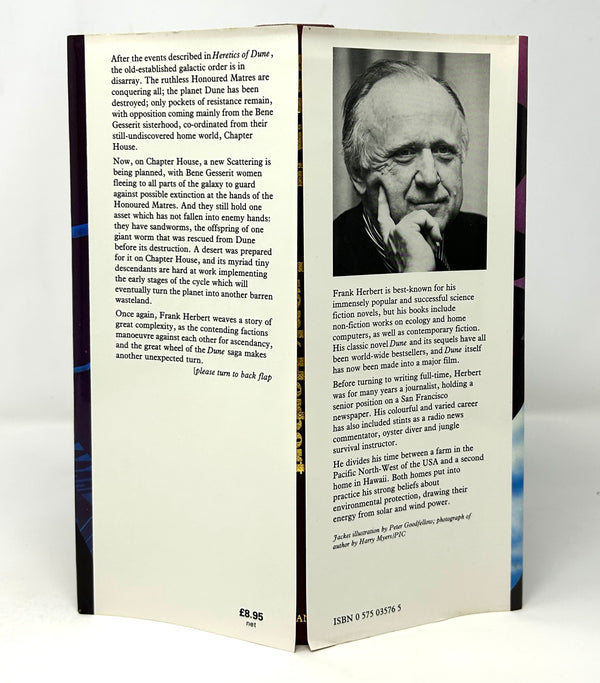 Chapter House Dune, Frank Herbert. Signed First UK Edition.
