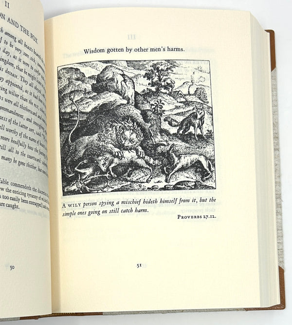 A Moral Fable-Talk, Arnold Freitag, Translated by Arthur Golding. Arion Press Limited Edition.