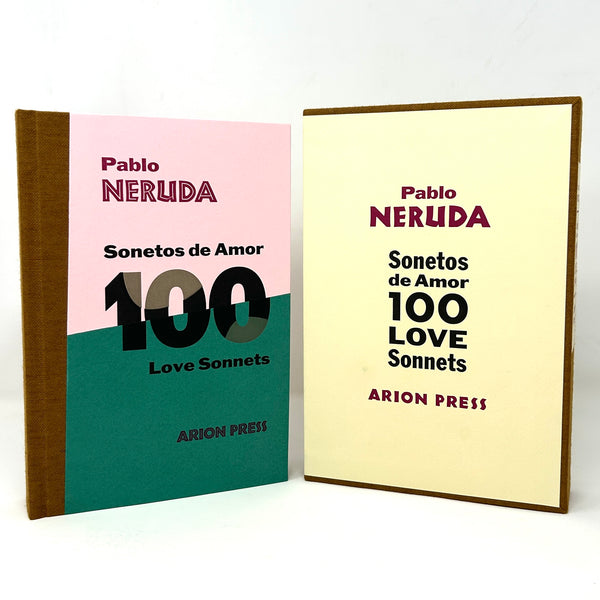 100 Love Sonnets, Pablo Neruda. Arion Press Limited Edition.