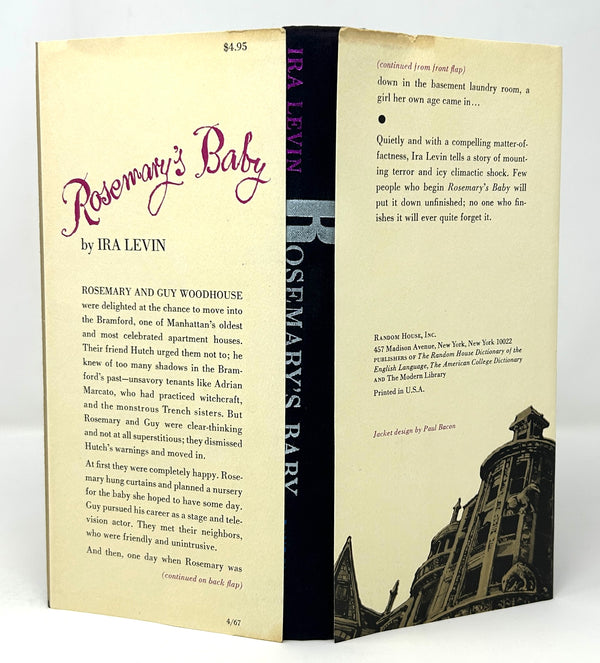 Rosemary's Baby, Ira Levin. First Edition.