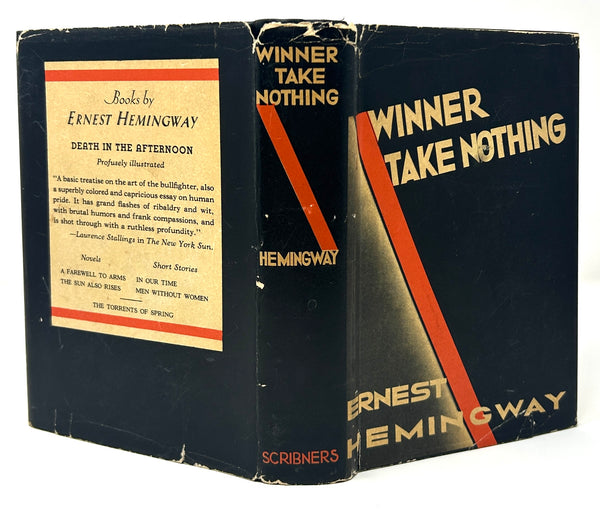 Winner Take Nothing, Ernest Hemingway. First Edition.