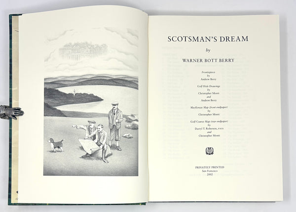 Scotsman's Dream, Warner Bott Berry. Arion Press Limited Edition.