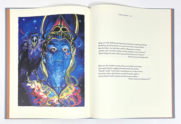 Phantasia and The Raven, Edgar Allan Poe. Easton Press Limited Edition, Signed by Natalie Frank.