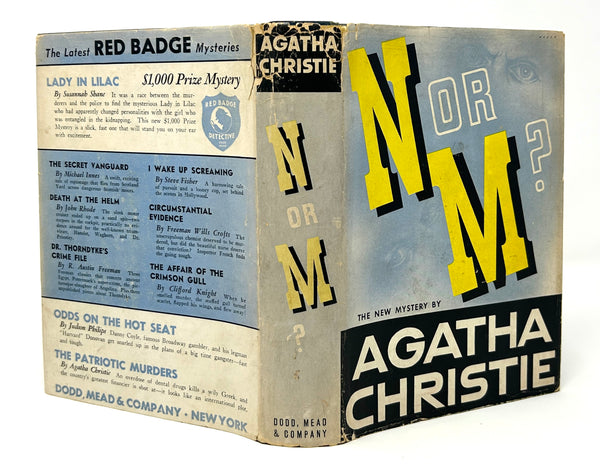 N or M?, Agatha Christie. First Edition.