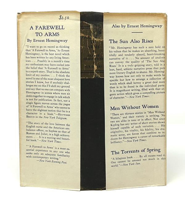 A Farewell to Arms, Ernest Hemingway. First Edition, Second Issue.