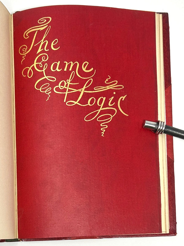The Game of Logic, Lewis Carroll. First Edition.