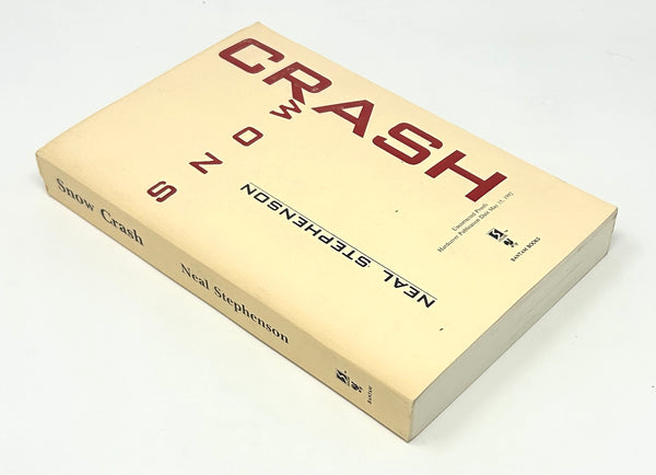 Snow Crash, Neal Stephenson. Uncorrected Proof.